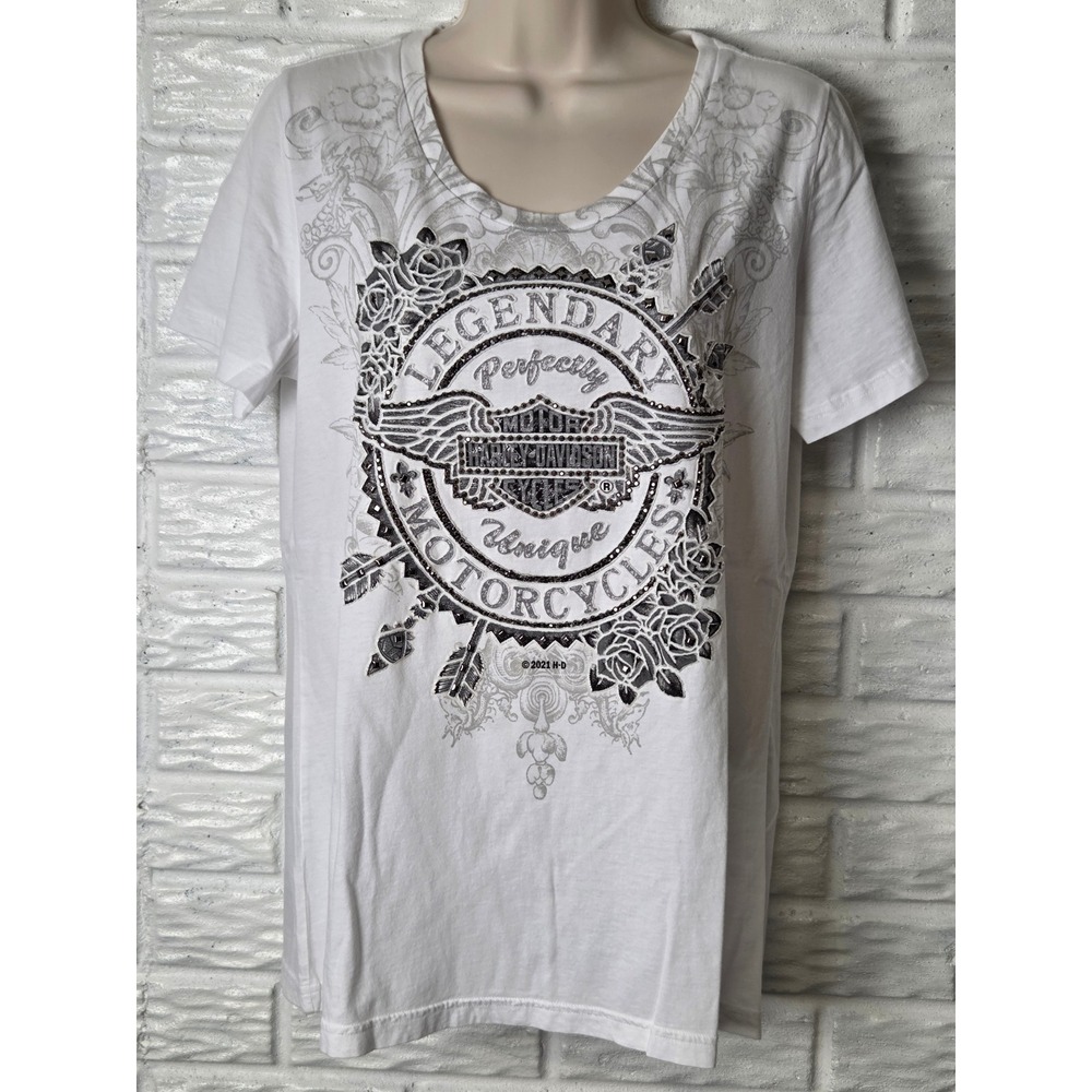 HARLEY DAVIDSON T shirt Women's size Medium Sarasota Florida short sleeve